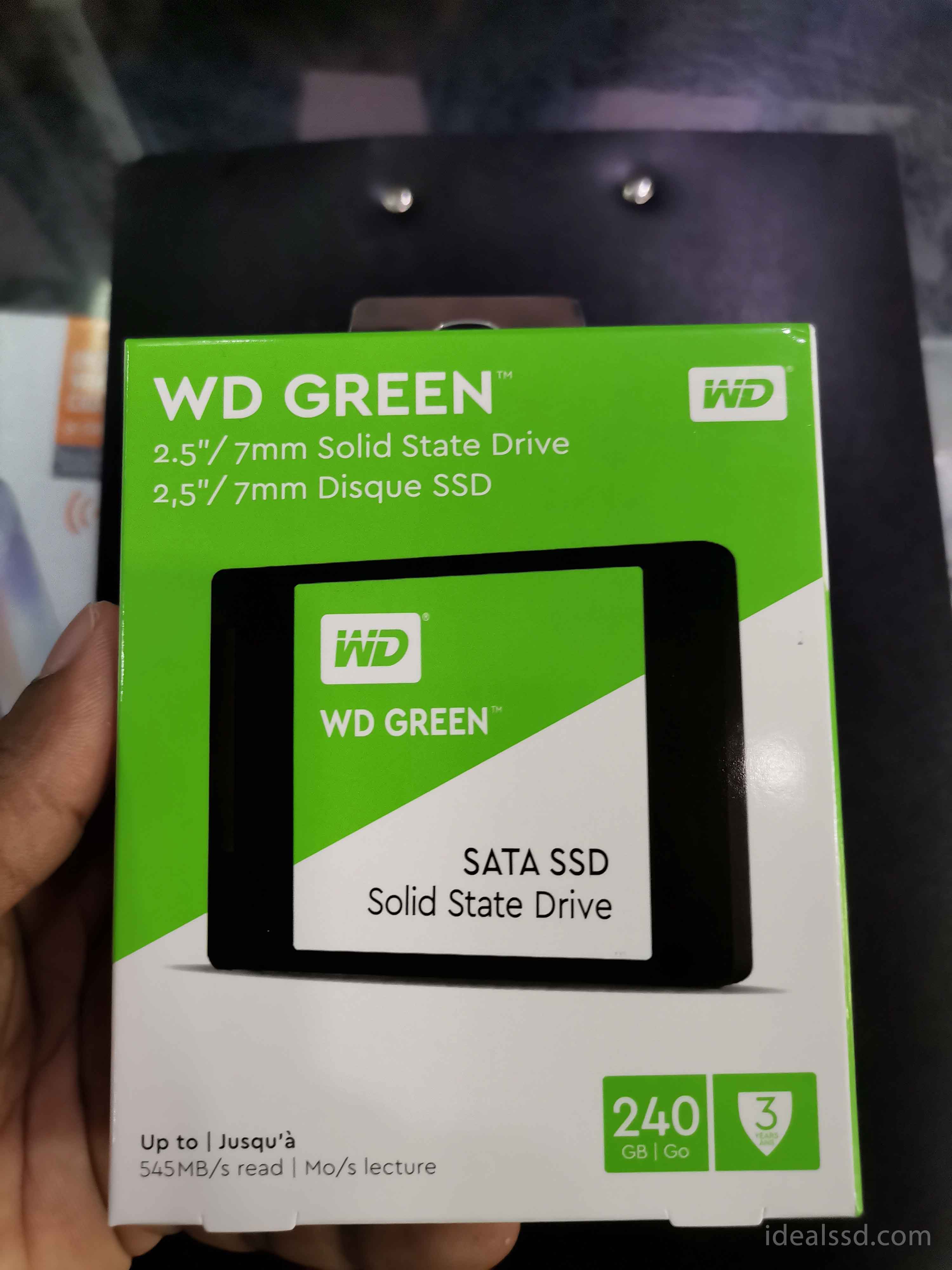 WD-Green-SATA 240GB SSD
