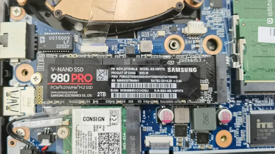 Fake Samsung 980 PRO SSD