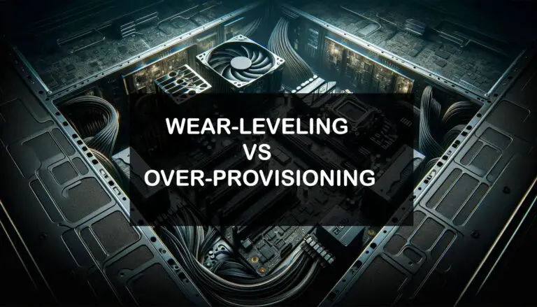 Difference between SSD Wear-Leveling and Over-Provisioning